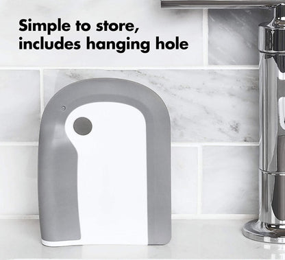 Kitchen Integrated Soft Rubber Scraper Plate Cleaning Tool, Soft Rubber Scraper