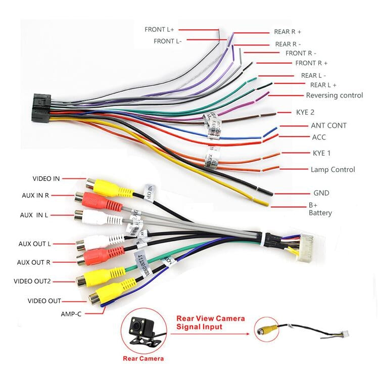 Universal Machine Android Smart Navigation Car Navigation DVD Reversing Video Integrated Machine