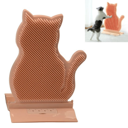 Fixed Door Seam Cat Rubbing Device Anti-itching & Hair Removal Massage Brush Pet Supplies, Blue, Pink, Brown