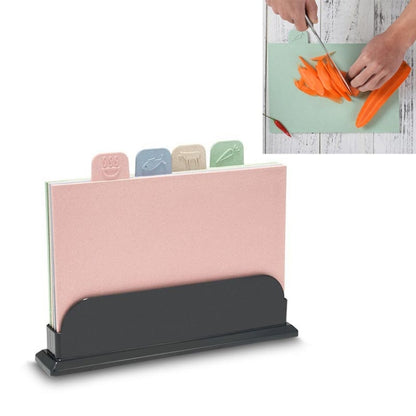 Wheat Straw Classification Cutting Board Set Multi-purpose Non-slip Cutting Board, Wheat Straw