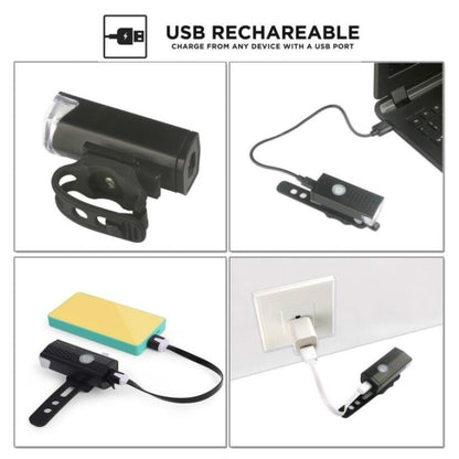 Bicycle USB Charging Headlight Lighting Cycling Equipment
