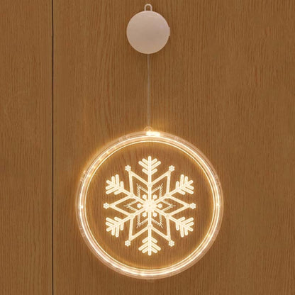 Christmas Decoration Light LED Holiday 3D Hanging Lamp, Battery, USB