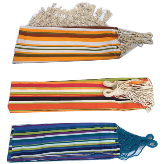 Outdoor Camping Hammock Tassel Polyester Cloth Hammock