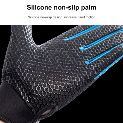 HSLEJP Outdoor Sports Breathable Touch Screen Antiskid Cycling Full Finger Gloves
