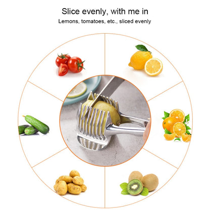 Aluminum Alloy Lemon Tomato Slicer Egg Slicer Fruit Cutting Tool, Tomato Slicer