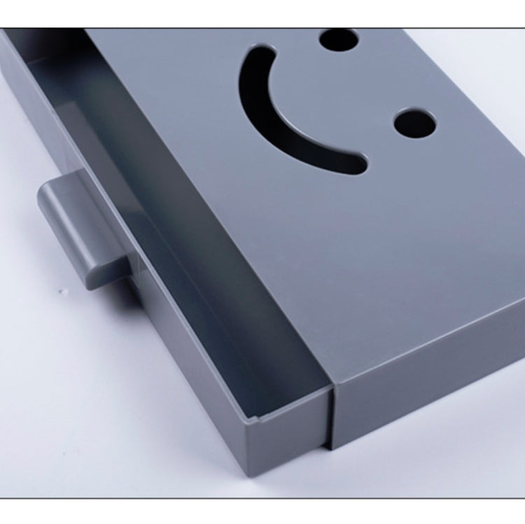 صندوق تخزين بأدراج مخفية، قاعدة لاصقة للمكتب، حافظة أقلام كبيرة الحجم، أزرق داكن، أزرق فاتح، وردي، رمادي