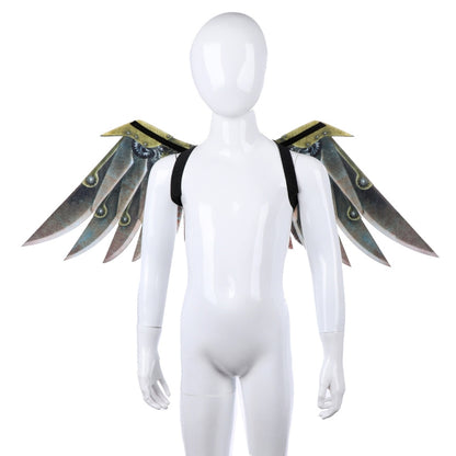 Halloween Carnival Stage Dress Up Props Adult Children Cosplay Punk Blade Wings, Chlid, Adult