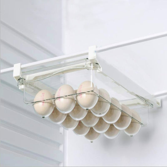Refrigerator Storage Box Drawer Type Square Household Multifunctional Food Preservation Box, 1 Egg Box, 1 Fresh Box, 2 Egg Box, 2 Fresh Box, 1 Egg Box + 1 Fresh Box, 1 Box Without Hook