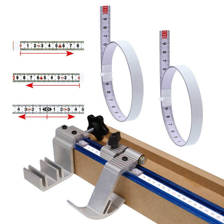 Sticky Scale Steel Ruler with Glue Scale Tape Measure Self-adhesive Ruler, 1m Positive, 2m Positive, 3m Positive, 4m Positive, 5m Positive, 1m Reverse, 2m Reverse, 3m Reverse, 4m Reverse, 5m Reverse, 1m Middle Point, 2m Middle Point, 3m Middle Point���...