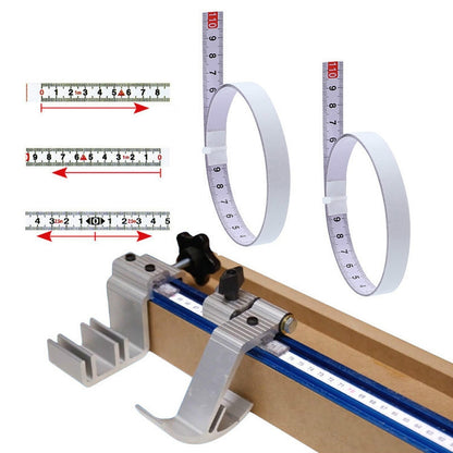 Sticky Scale Steel Ruler with Glue Scale Tape Measure Self-adhesive Ruler, 1m Positive, 2m Positive, 3m Positive, 4m Positive, 5m Positive, 1m Reverse, 2m Reverse, 3m Reverse, 4m Reverse, 5m Reverse, 1m Middle Point, 2m Middle Point, 3m Middle Point���...