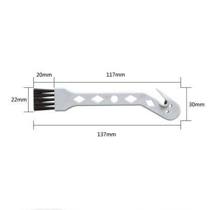 20 PCS Sweeping Robot Cleaning Small Brush for Bissell Vacuum Cleaner, White, Yellow, Green