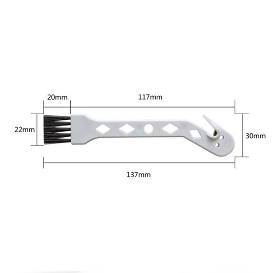 20 PCS Sweeping Robot Cleaning Small Brush for Bissell Vacuum Cleaner, White, Yellow, Green