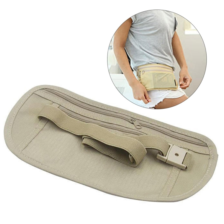 5 PCS Multifunctional Outdoor Waist Belt Bag Travel Anti-theft Invisible Phone