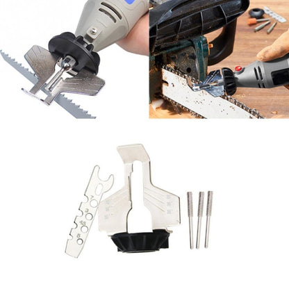 Outdoor Garden Sharpening Attachment  Sawtooth Grinding Tool Electric Grinder, Sawtooth Grinding Tool