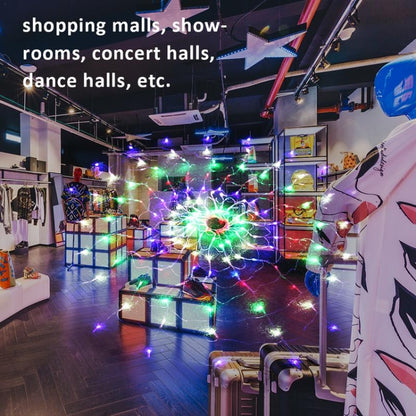 Spider Web Lamp Christmas Garland String Christmas Lights Fairy Party Garden Wedding Decoration