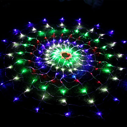 Spider Web Lamp Christmas Garland String Christmas Lights Fairy Party Garden Wedding Decoration