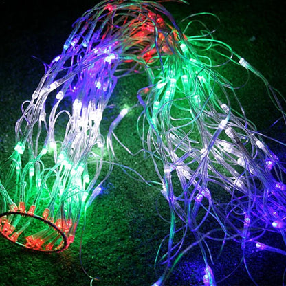 Spider Web Lamp Christmas Garland String Christmas Lights Fairy Party Garden Wedding Decoration