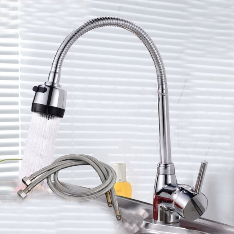 Kitchen Faucet Anti-splash Head Wash Basin Sink Universal Rotatable Faucet Full Copper Joint, Cold Water, Cold Water+50 cm Tube, Cold Water+60 cm Tube, Cold Water+80 cm Tube, Hot & Cold Water, Hot & Cold Water+60 cm Tube, 304 Cold Water����������������...