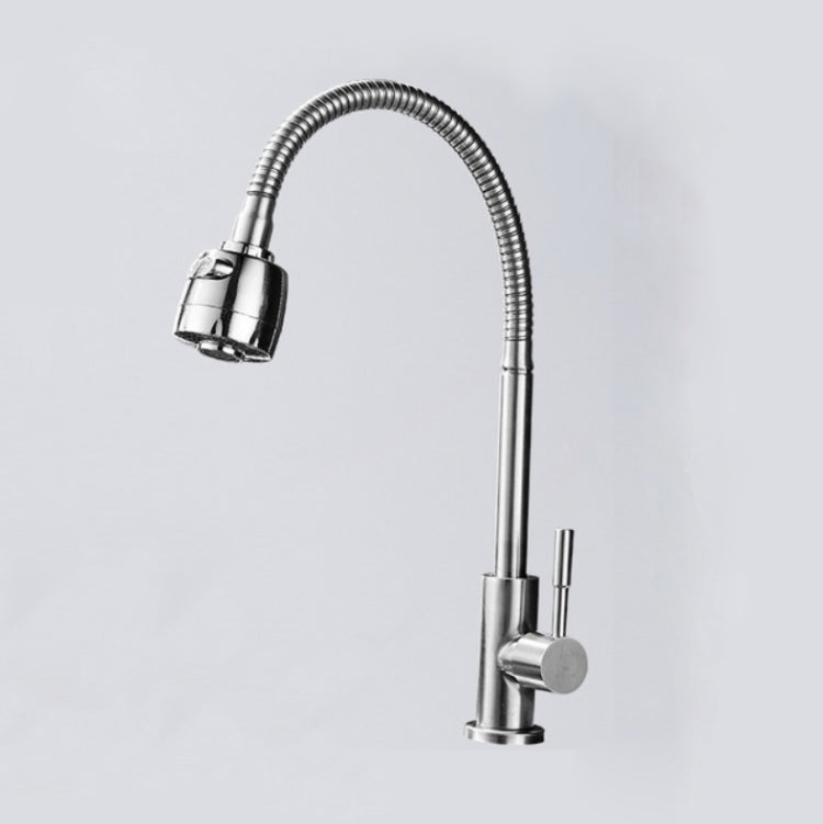 Kitchen Faucet Anti-splash Head Wash Basin Sink Universal Rotatable Faucet Full Copper Joint, Cold Water, Cold Water+50 cm Tube, Cold Water+60 cm Tube, Cold Water+80 cm Tube, Hot & Cold Water, Hot & Cold Water+60 cm Tube, 304 Cold Water����������������...