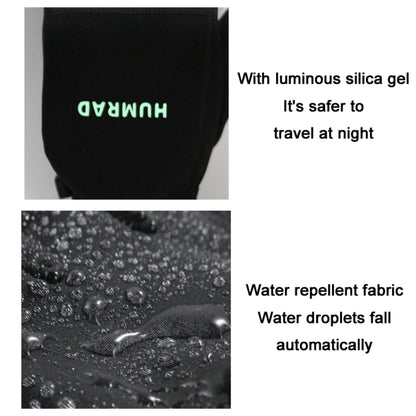 HUMRAO Winter Half-Finger Flip Cover Warm Gloves For Outdoor Sports Skiing And Cycling