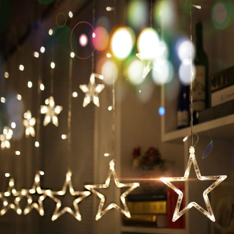 220V EU Plug LED Star Light Christmas lights Indoor/Outdoor Decorative Love Curtains Lamp For Holiday Wedding Party lighting