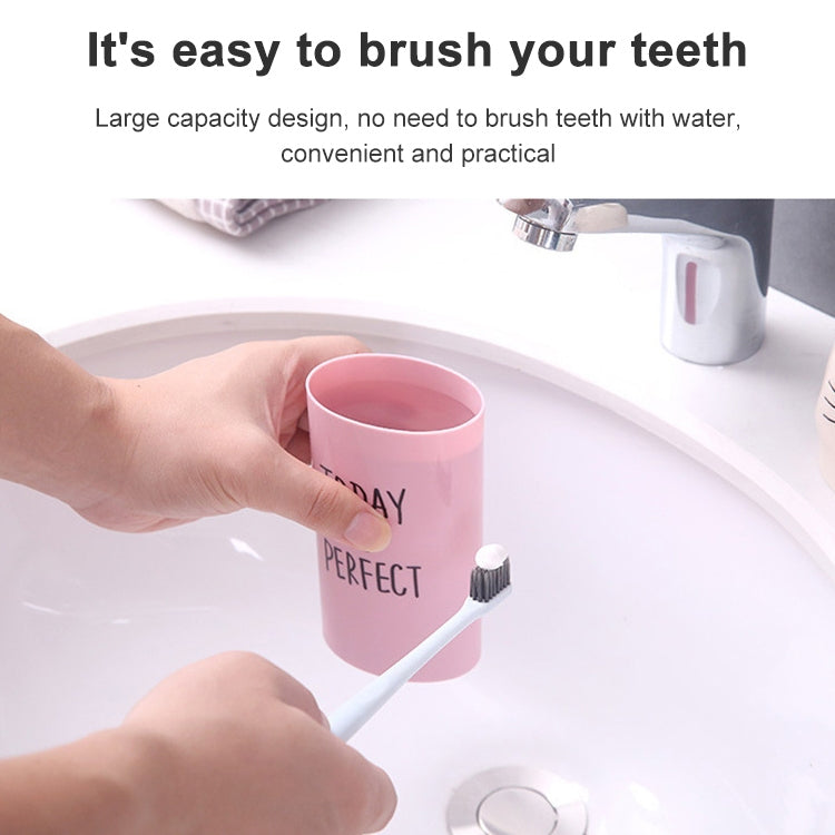 2 PCS Cartoon Protable Travel Home Bathroom Toothbrush Case Storage Box Mouth Cup
