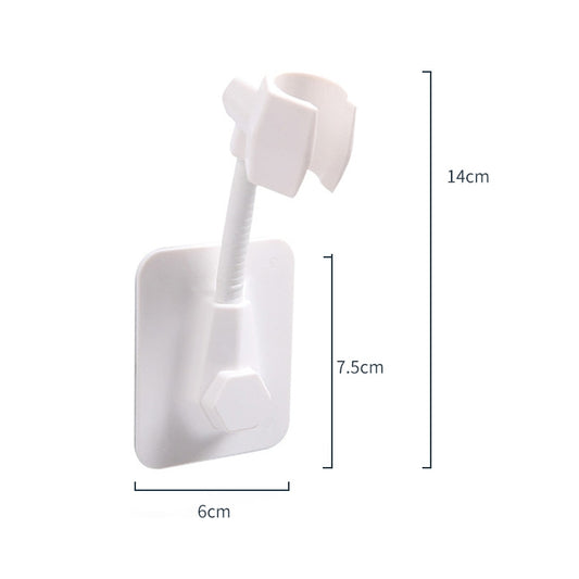 2 PCS Multifunctional Adjustable Shower Bracket Bathroom Paste-type Shower Nozzle Base