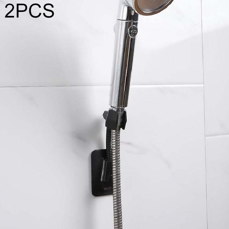 2 PCS Multifunctional Adjustable Shower Bracket Bathroom Paste-type Shower Nozzle Base