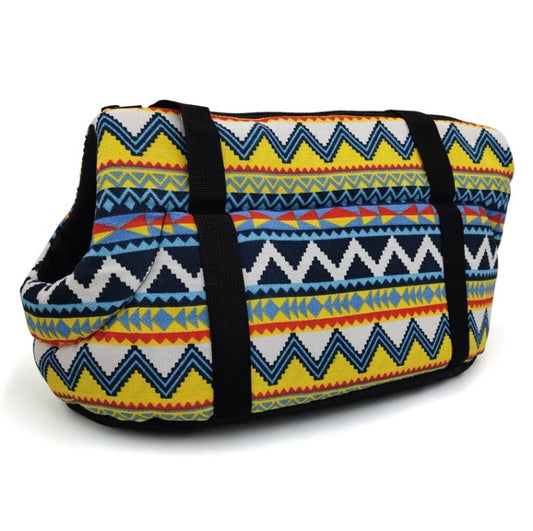 Retro Pet Carrying Bag Comfortable & Breathable Backpack For Cats And Dogs, S 45x21x22cm, L 55x26x27cm