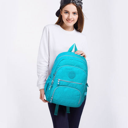 Backpacks School Backpack for Teenage Girls Female Laptop Bagpack Travel Bag, 27X13X37cm, 31X14X42cm