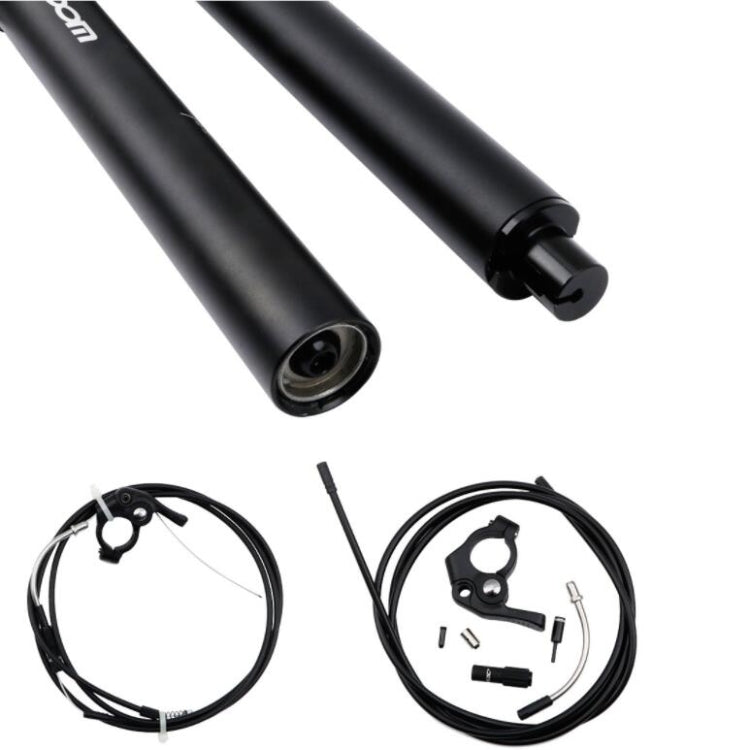 ZOOM Bicycle Wire-Controlled Hydraulic Lift Seat Tube Mountain Bike Seatpost