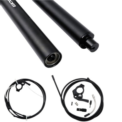 ZOOM Bicycle Wire-Controlled Hydraulic Lift Seat Tube Mountain Bike Seatpost