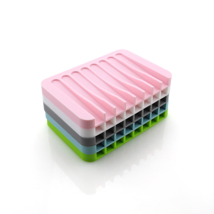 Bathroom Silicone Flexible Soap Dishes Storage Holder Soapbox, Silicone Soapbox