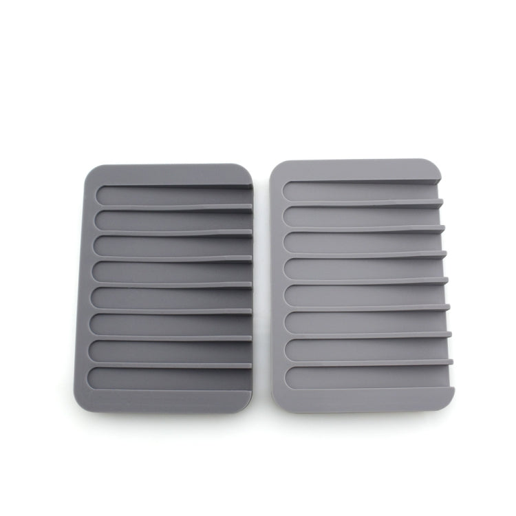 Bathroom Silicone Flexible Soap Dishes Storage Holder Soapbox, Silicone Soapbox