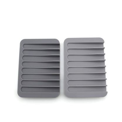 Bathroom Silicone Flexible Soap Dishes Storage Holder Soapbox, Silicone Soapbox