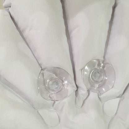 Shell Shaped Soft Bathroom Pillow Home Comfortable Spa Inflatable Bathtub Cushion, Random Color Delivery, Spa Inflatable Bathtub Cushion