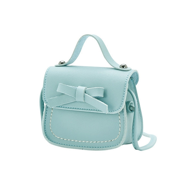 Cute PU Kids Bag Coin Pouch Baby Wallet Shoulder Bag