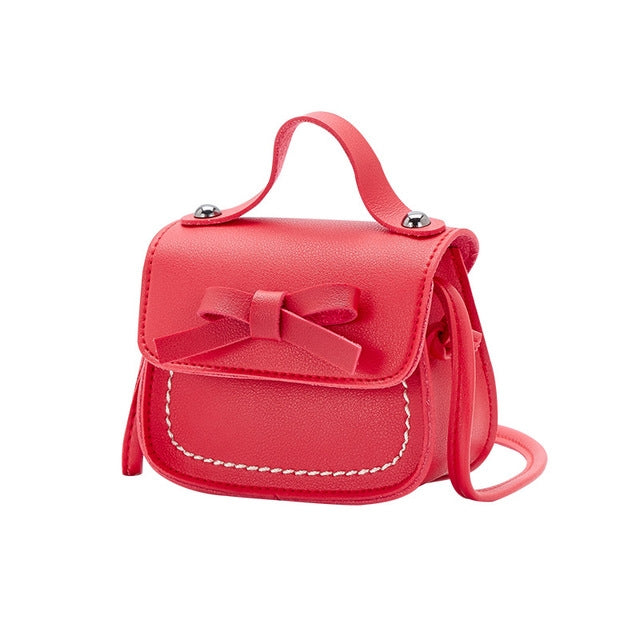 Cute PU Kids Bag Coin Pouch Baby Wallet Shoulder Bag