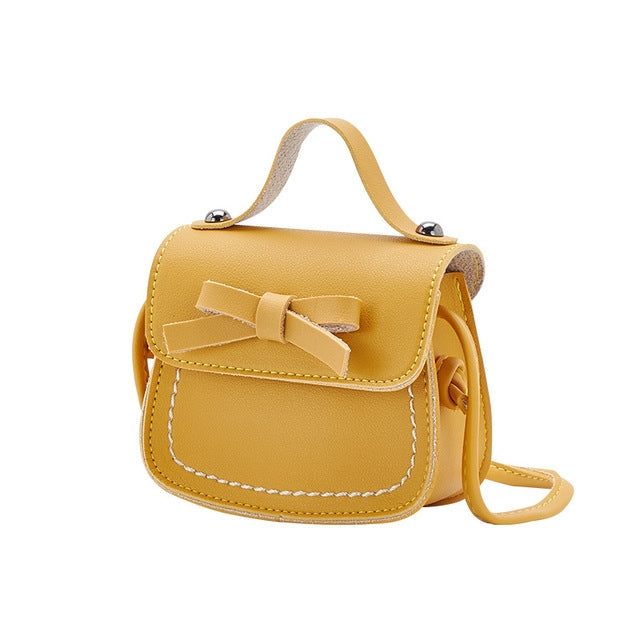 Cute PU Kids Bag Coin Pouch Baby Wallet Shoulder Bag