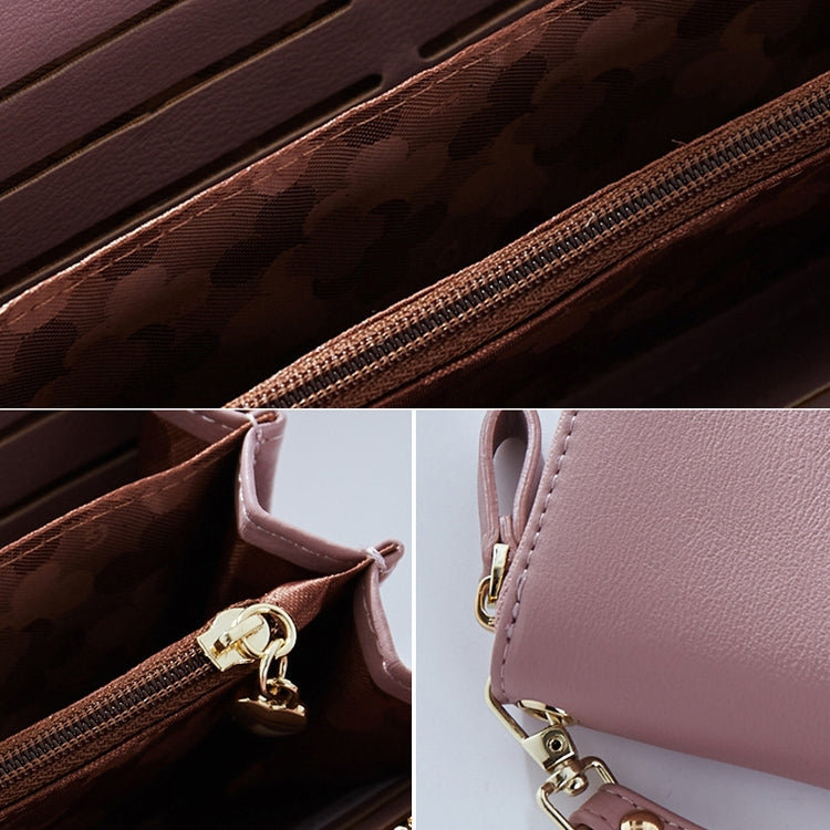 Women Long Clutch Wallet Large Capacity Wallets Female Purse Phone Pocket Card Holder, Pink, Gray, Blue, Green, Wine Red, Black