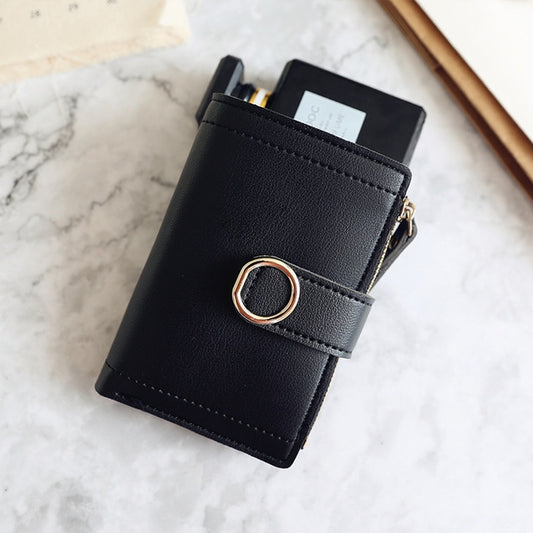 Women Wallets Small Fashion Leather Purse Ladies Card Bag For Female Purse Money Clip Wallet