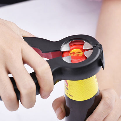 2 PCS 6 in 1 Multi-Function Twist Bottle Opener All in One Jar Gripper Wine Beer Lid Twist Off Jar Opener Claw, Bottle Opener