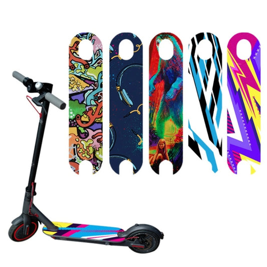 Pedal Stickers Waterproof Anti-slip Film Foot Pad Stickers for Xiaomi Scooter M365 / Pro, Random Pattern Delivery