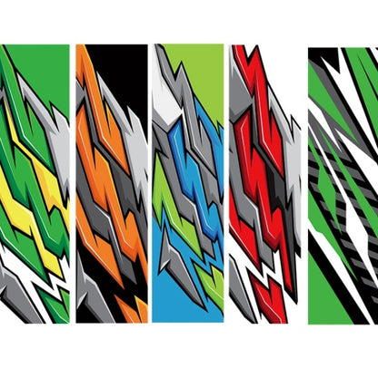 Pedal Stickers Waterproof Anti-slip Film Foot Pad Stickers for Xiaomi Scooter M365 / Pro, Random Pattern Delivery