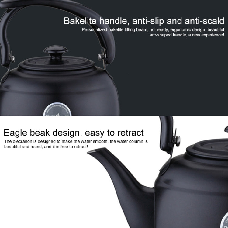 Beam Lifting Pot for Alcohol Stove Tea House Teapot Stainless Steel Exquisite Pot, Alcohol Stove