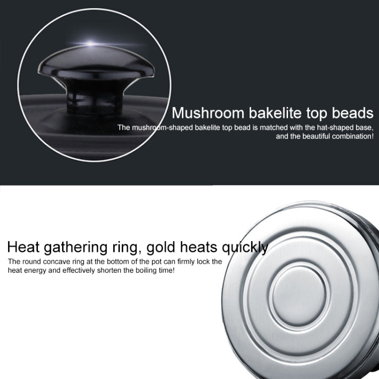 Beam Lifting Pot for Alcohol Stove Tea House Teapot Stainless Steel Exquisite Pot, Alcohol Stove