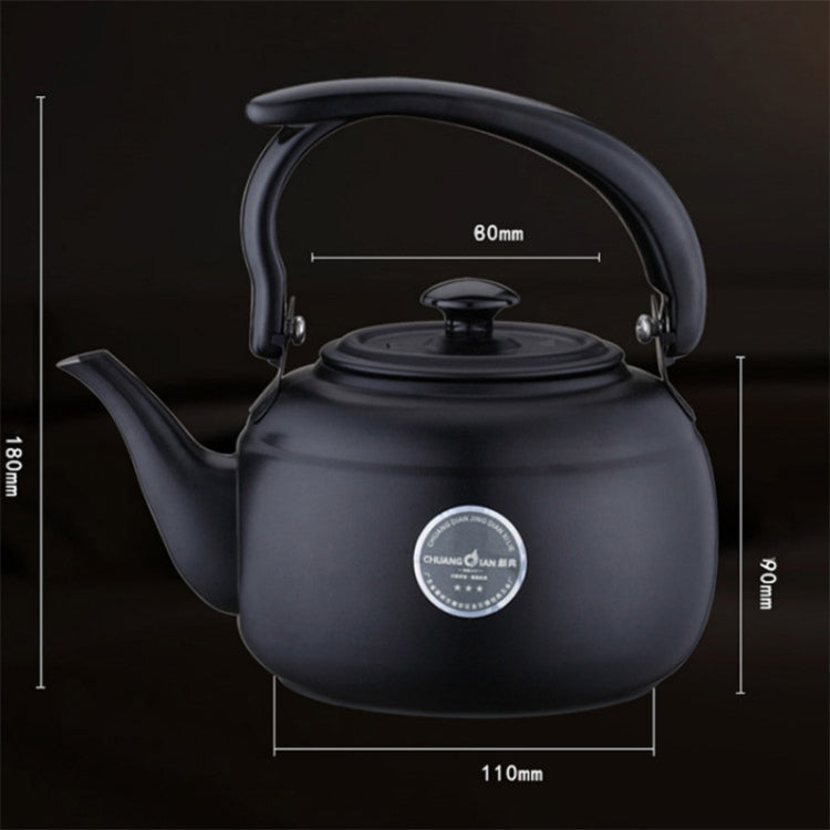 Beam Lifting Pot for Alcohol Stove Tea House Teapot Stainless Steel Exquisite Pot, Alcohol Stove