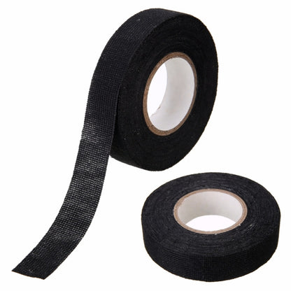 Heat-resistant Wiring Harness Tape Looms Wiring Harness Cloth Fabric Tape Adhesive Cable Protection 25M, 25M