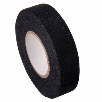 Heat-resistant Wiring Harness Tape Looms Wiring Harness Cloth Fabric Tape Adhesive Cable Protection 25M, 25M
