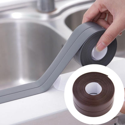 Durable PVC Material Waterproof Mold Proof Adhesive Tape  Kitchen Bathroom Wall Sealing Tape